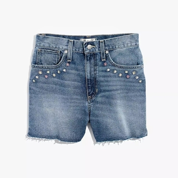 Madewell |‎ Embroidery Summer shorts, size 28 - Picture 2 of 16